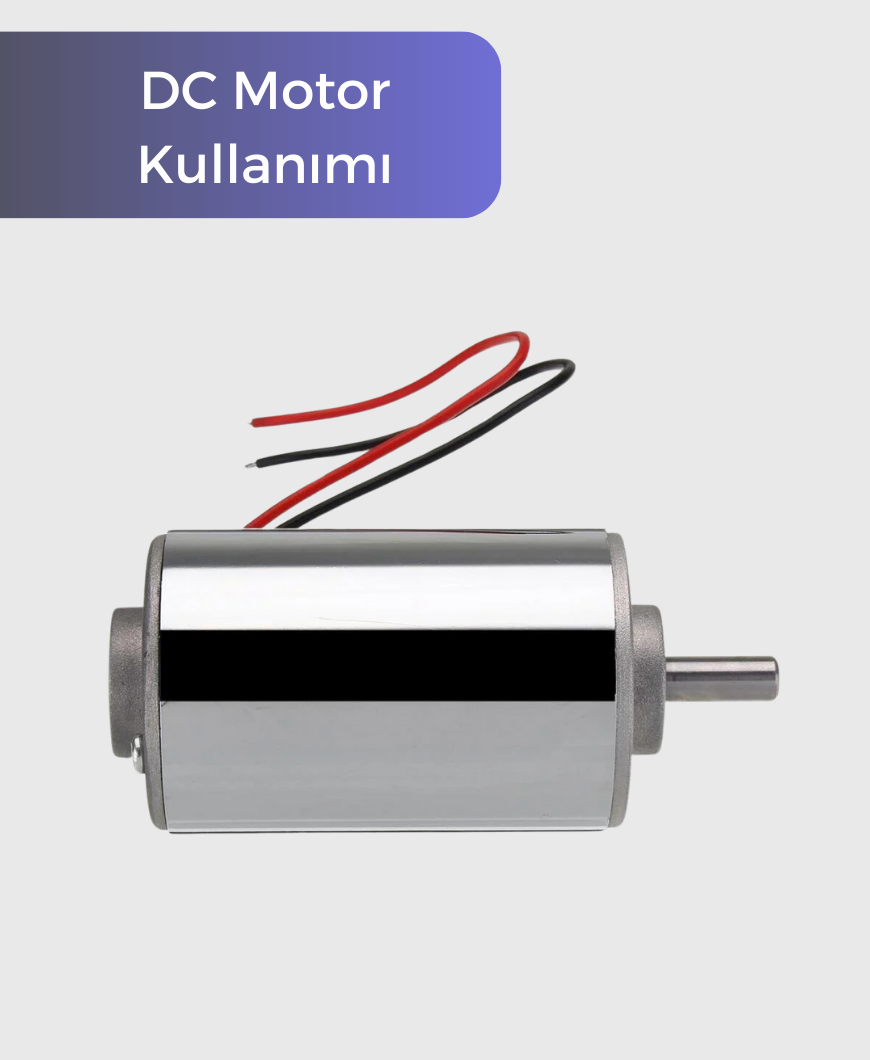 Arduino DC Motor Hız Kontrolü